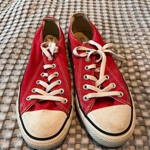 Women’s size 9 red All Star Converse